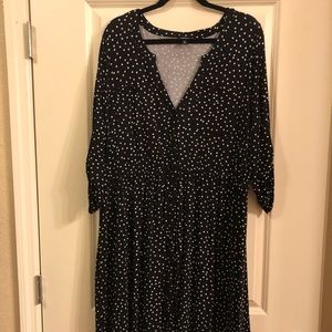 Torrid Size 2 Polka Dot Shirtdress
